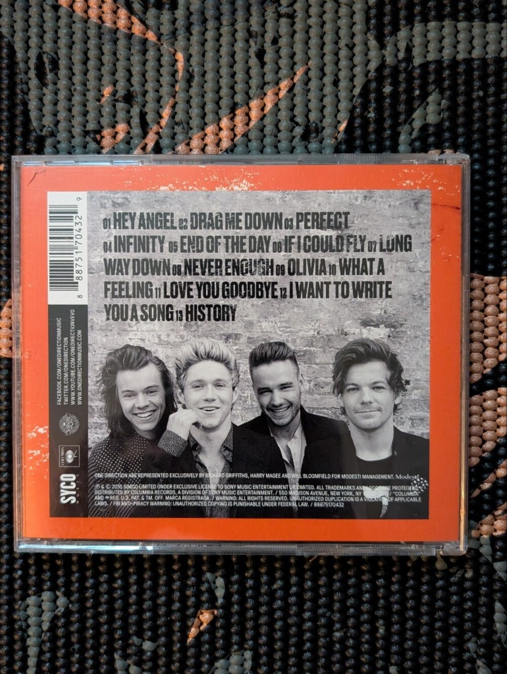 One Direction - Made In The A.M. CD - Picture 3 of 3